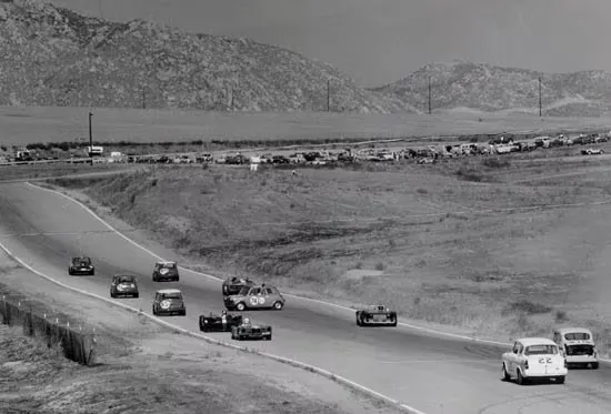 Riverside Raceway after the race