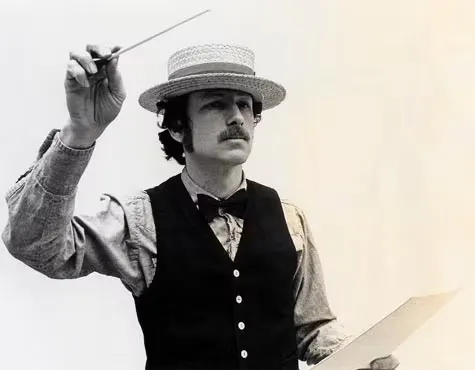 Don Peake conducting the Crystal Palace Ragtime Band
