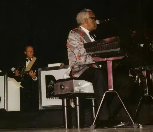 Don Peake with Wilton Felder and Gene Pello at The Anson Ford Theater, 1972