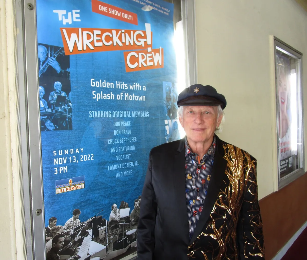 Don Peake at the El Portal Theatre Wrecking Crew concert