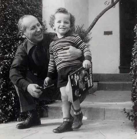 Don with his father