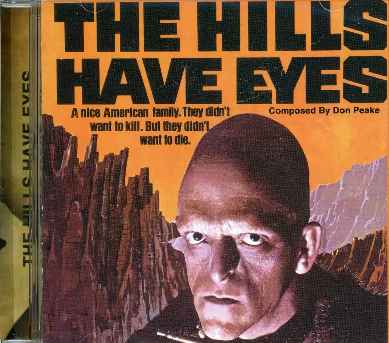 Front cover artwork for The Hills Have Eyes soundtrack CD